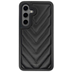Купить Чехол HDD Stylish Case для Samsung Galaxy S24 (черный, кожаный)