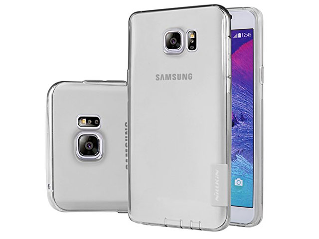 Чехол Nillkin Nature case для Samsung Galaxy Note 5 N920 (серый, гелевый)