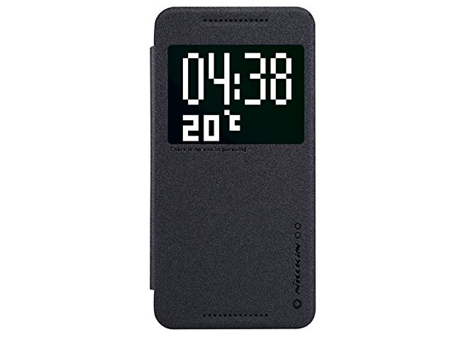 Чехол Nillkin Sparkle Leather Case для HTC One E9 plus (темно-серый, винилискожа)