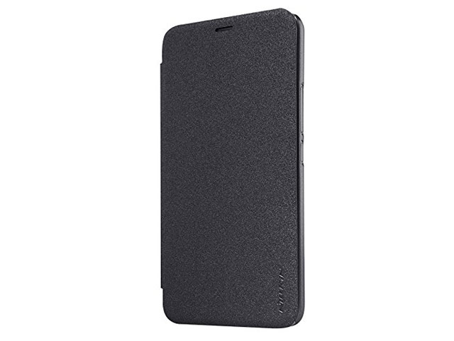 Чехол Nillkin Sparkle Leather Case для Meizu Pro 5 (темно-серый, винилискожа)
