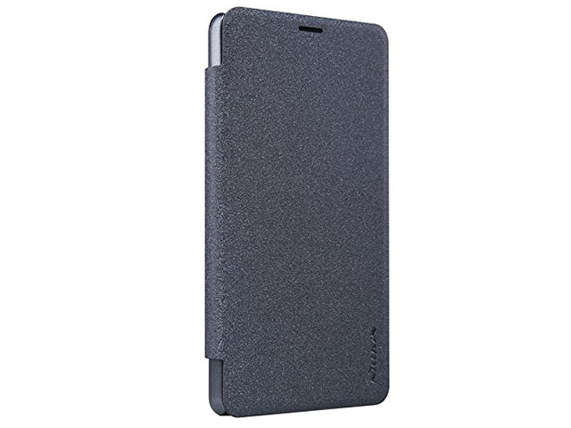 Чехол Nillkin Sparkle Leather Case для Microsoft Lumia 950 (темно-серый, винилискожа)