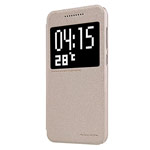 Чехол Nillkin Sparkle Leather Case для HTC One A9 (золотистый, винилискожа)