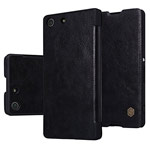 Чехол Nillkin Qin leather case для Sony Xperia M5 (черный, кожаный)