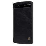 Чехол Nillkin Qin leather case для LG V10 (черный, кожаный)