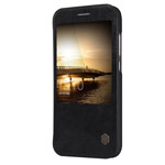 Чехол Nillkin Qin leather case для Huawei Ascend G8 (черный, кожаный)