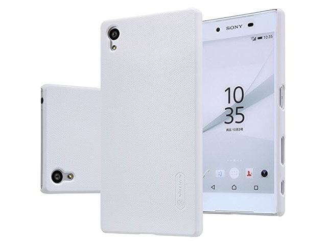 Чехол Nillkin Hard case для Sony Xperia Z5 (белый, пластиковый)