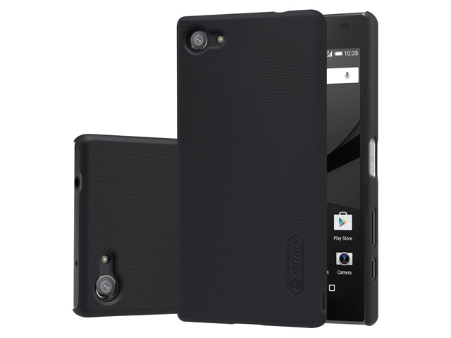 Чехол Nillkin Hard case для Sony Xperia Z5 compact (черный, пластиковый)