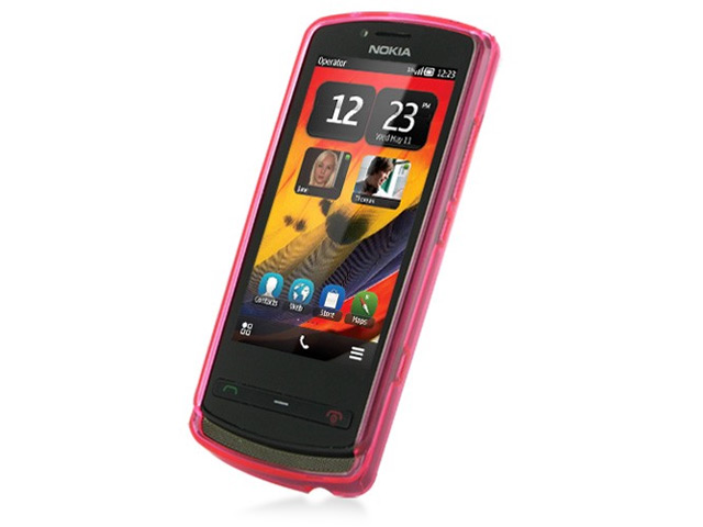 Чехол Nillkin Soft case для Nokia 700 (фиолетовый)