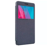 Чехол Nillkin Sparkle Leather Case для Huawei Honor 5X (темно-серый, винилискожа)