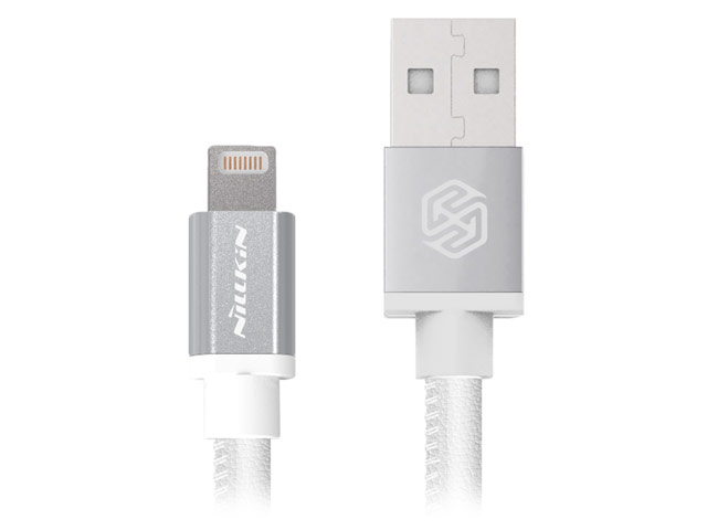 USB-кабель Nillkin Gentry Cable (белый, 1 м, Lightning, MFi)