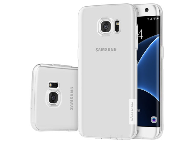 Чехол Nillkin Nature case для Samsung Galaxy S7 edge (прозрачный, гелевый)