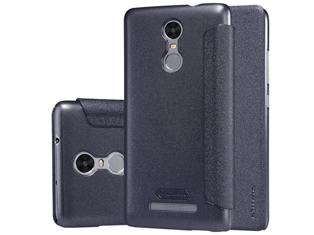 Чехол Nillkin Sparkle Leather Case для Xiaomi Redmi 3 (темно-серый, винилискожа)
