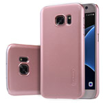 Чехол Nillkin Hard case для Samsung Galaxy S7 (розово-золотистый, пластиковый)