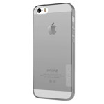 Чехол Nillkin Nature case для Apple iPhone SE (серый, гелевый)