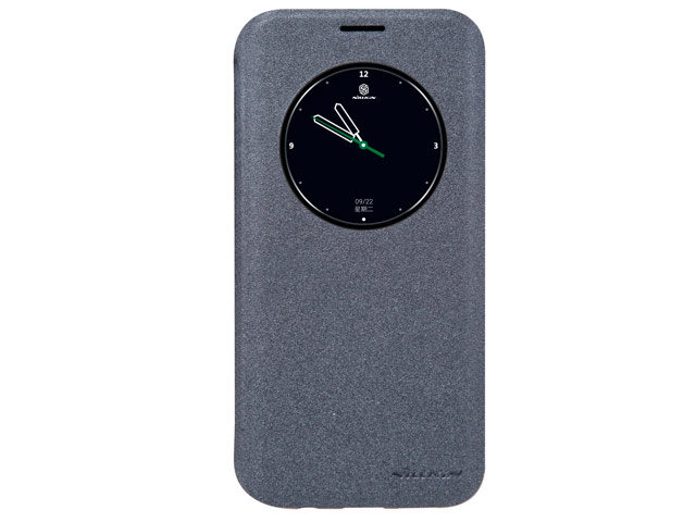 Чехол Nillkin Sparkle Leather Case для Samsung Galaxy S7 edge (темно-серый, винилискожа)
