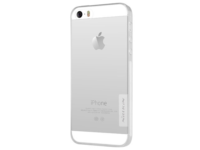 Чехол Nillkin Nature case для Apple iPhone SE (прозрачный, гелевый)