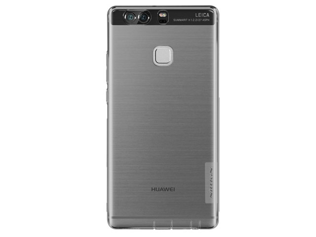 Чехол Nillkin Nature case для Huawei P9 plus (серый, гелевый)