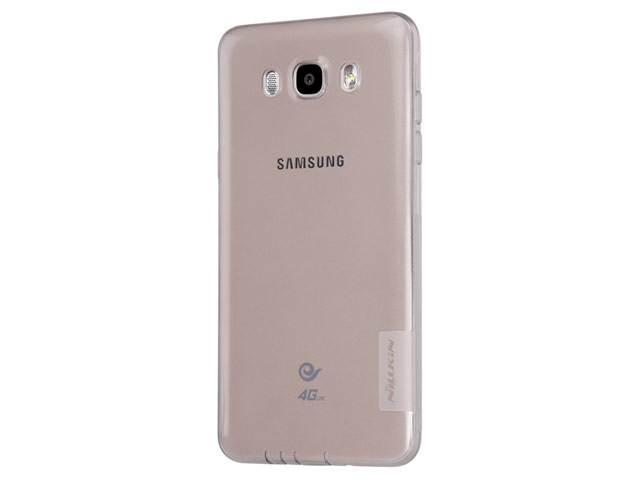 Чехол Nillkin Nature case для Samsung Galaxy J7 2016 J710 (серый, гелевый)