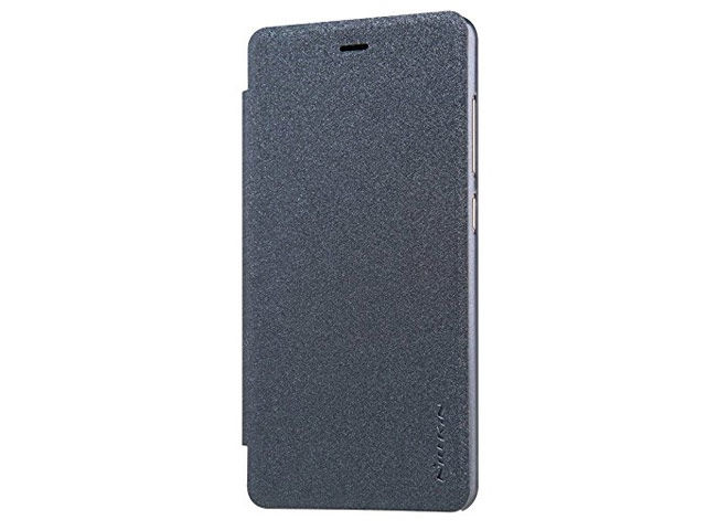 Чехол Nillkin Sparkle Leather Case для Xiaomi Redmi 3 Pro (темно-серый, винилискожа)