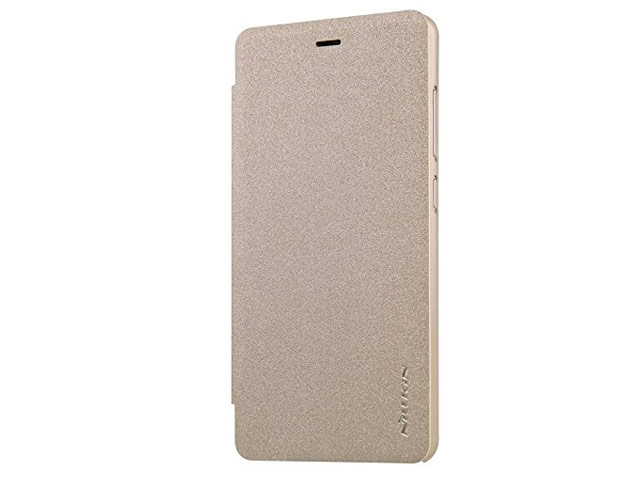 Чехол Nillkin Sparkle Leather Case для Xiaomi Redmi 3 Pro (золотистый, винилискожа)