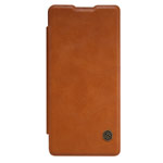 Чехол Nillkin Qin leather case для Sony Xperia XA (коричневый, кожаный)