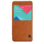 Чехол Nillkin Qin leather case для Samsung Galaxy A5 A510F (коричневый, кожаный)