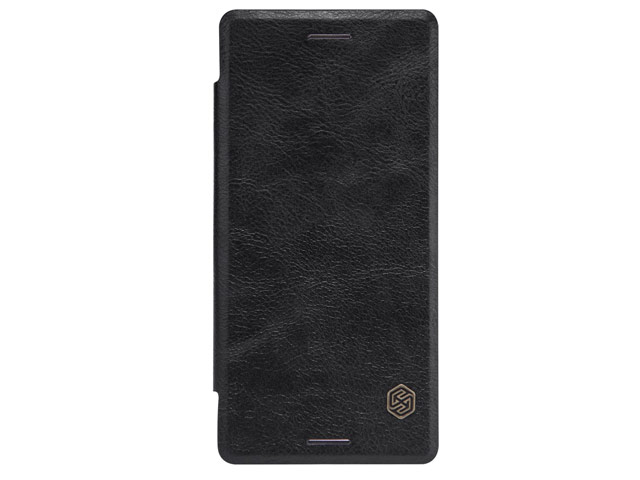 Чехол Nillkin Qin leather case для Sony Xperia X Performance (черный, кожаный)