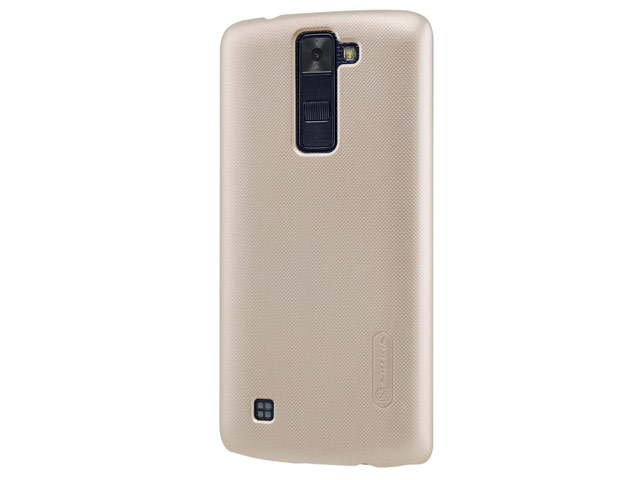 Чехол Nillkin Hard case для LG K8 (золотистый, пластиковый)
