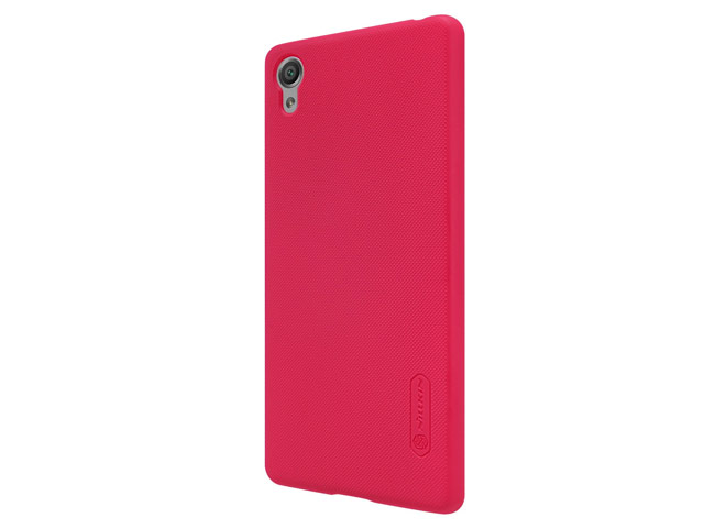Чехол Nillkin Hard case для Sony Xperia X (красный, пластиковый)