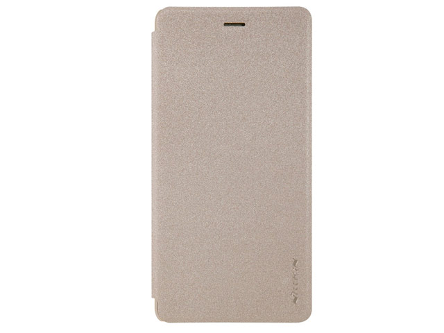 Чехол Nillkin Sparkle Leather Case для Huawei P9 lite (золотистый, винилискожа)
