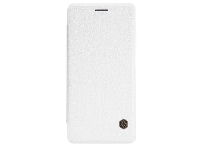 Чехол Nillkin Qin leather case для Huawei P9 lite (белый, кожаный)
