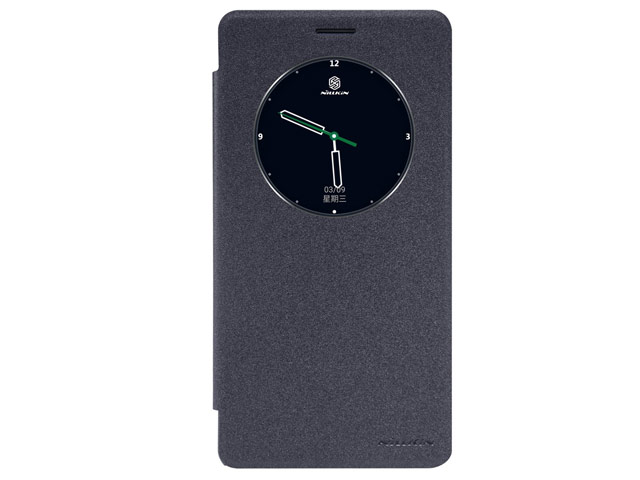 Чехол Nillkin Sparkle Leather Case для Xiaomi Mi Max (темно-серый, винилискожа)