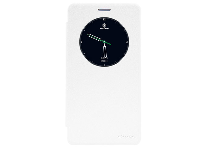 Чехол Nillkin Sparkle Leather Case для Xiaomi Mi Max (белый, винилискожа)