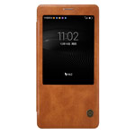 Чехол Nillkin Qin leather case для Huawei Mate 8 (коричневый, кожаный)