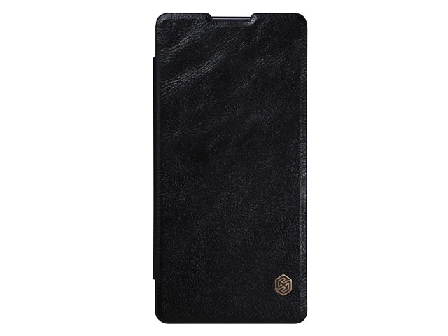 Чехол Nillkin Qin leather case для Sony Xperia XA ultra (черный, кожаный)