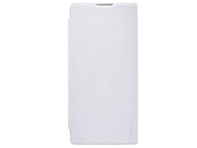 Чехол Nillkin Sparkle Leather Case для Sony Xperia XA ultra (белый, винилискожа)
