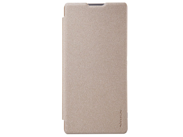 Чехол Nillkin Sparkle Leather Case для Sony Xperia XA ultra (золотистый, винилискожа)