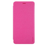 Чехол Nillkin Sparkle Leather Case для Asus Zenfone 3 Ultra ZU680KL (розовый, винилискожа)