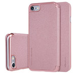 Чехол Nillkin Sparkle Leather Case для Apple iPhone 7 (розово-золотистый, винилискожа)