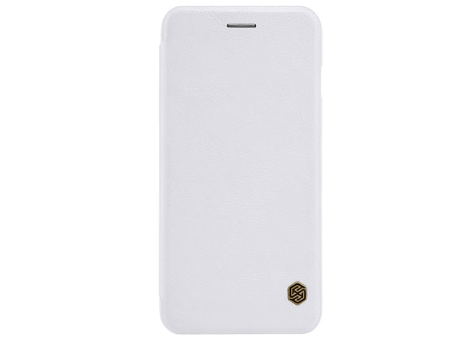 Чехол Nillkin Qin leather case для Apple iPhone 7 plus (белый, кожаный)
