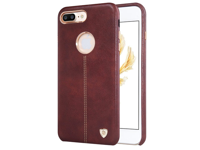 Чехол Nillkin Englon Leather Cover для Apple iPhone 7 plus (коричневый, кожаный)