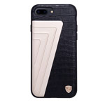 Чехол Nillkin Hybrid Case для Apple iPhone 7 plus (черный, кожаный)