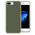 Чехол Nillkin Synthetic fiber для Apple iPhone 7 plus (зеленый, карбон)