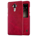 Чехол Nillkin Qin leather case для Huawei Mate 9 (красный, кожаный)