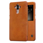 Чехол Nillkin Qin leather case для Huawei Mate 9 (коричневый, кожаный)