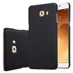 Чехол Nillkin Hard case для Samsung Galaxy C9 pro (черный, пластиковый)