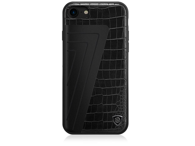 Чехол Nillkin Hybrid Case для Apple iPhone 7 (Black Crocodile, кожаный)