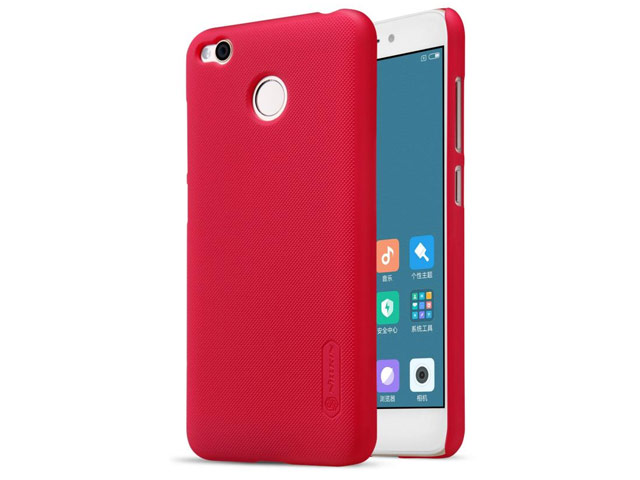 Чехол Nillkin Hard case для Xiaomi Redmi 4X (красный, пластиковый)