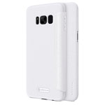 Чехол Nillkin Sparkle Leather Case для Samsung Galaxy S8 (белый, винилискожа)