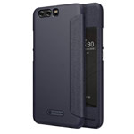 Чехол Nillkin Sparkle Leather Case для Huawei P10 (темно-серый, винилискожа)